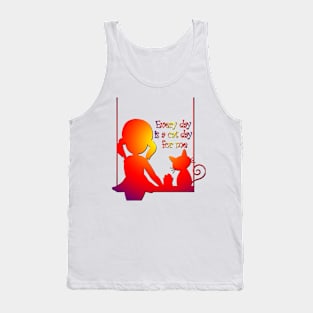 A cat's love Tank Top